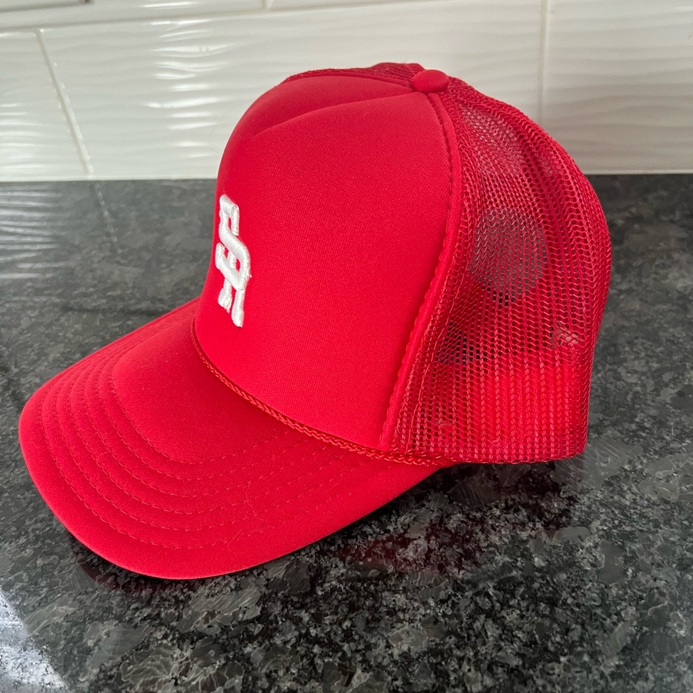 Stevenson Ranch Red Trucker Hat - Picture 3 of 5